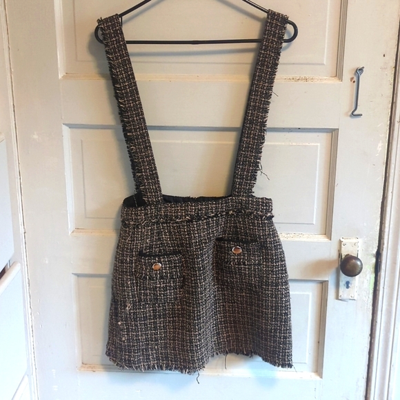 cute tweed suspender skirt - Picture 1 of 3